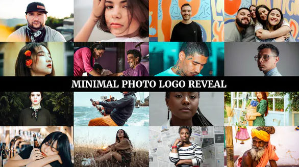 Videohive Minimal Photo Logo Reveal