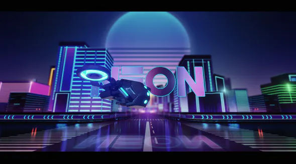 Videohive Neon City Logo