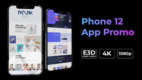 Videohive Phone 12 App Promo