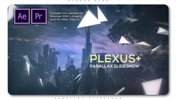 Videohive Plexus Plus Parallax Slideshow