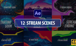 Videohive Stream Scenes | After Effects