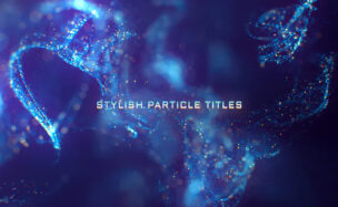 Videohive Stylish Particle Titles