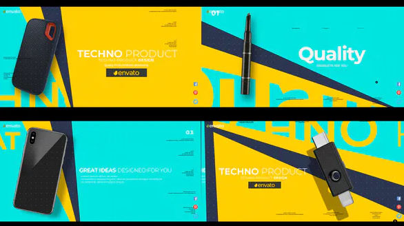 Videohive Technologic Product Promo V3