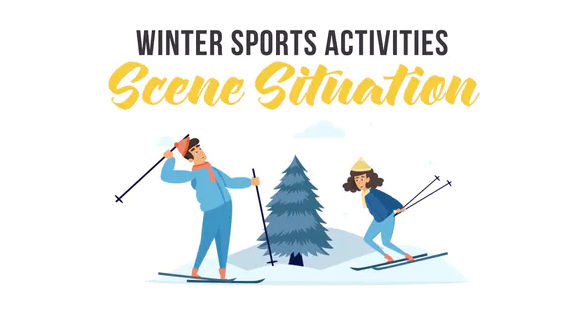 winter sports activities scene situation 29247091