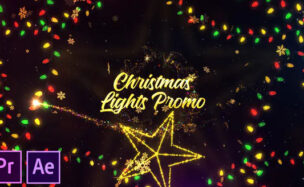 Videohive Christmas Lights Promo – Premiere Pro