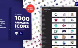 Videohive PremiumBuilder Animated Icons | Premiere Pro Extension