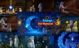 Videohive Ramadan Eid Mubarak 3D Opener