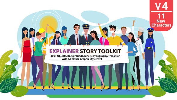 Videohive Story Maker Explainer Toolkit V4