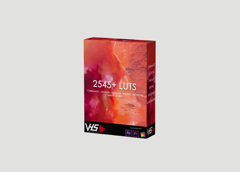 VHS Studio - VHS 2545+ Luts Package preview