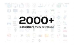 Videohive 2000+ Animated Icons Library