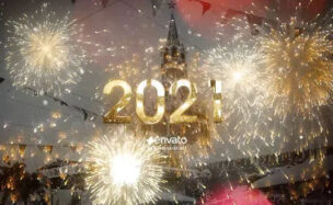 Videohive 2021 New Year Gold Countdown