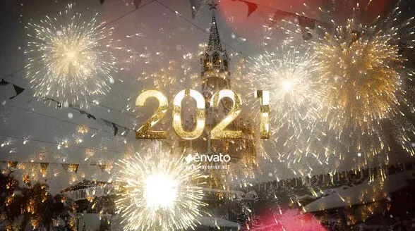 Videohive 2021 New Year Gold Countdown
