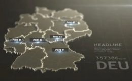 Videohive 3D Germany Map