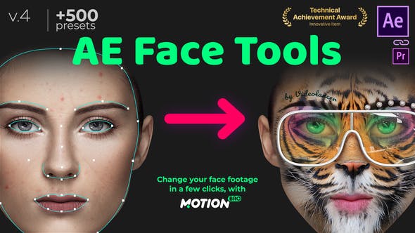Videohive AE Face Tools V4.1 (Working)