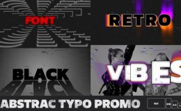 Videohive Abstrac Typography