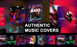 Videohive Authentic Music Cover Instagram