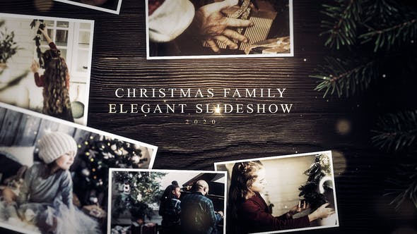 Videohive Christmas Family Elegant Slideshow