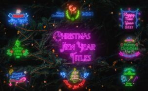 Videohive Christmas & New Year Titles