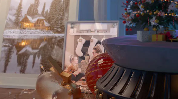 Videohive Christmas Snow Globe