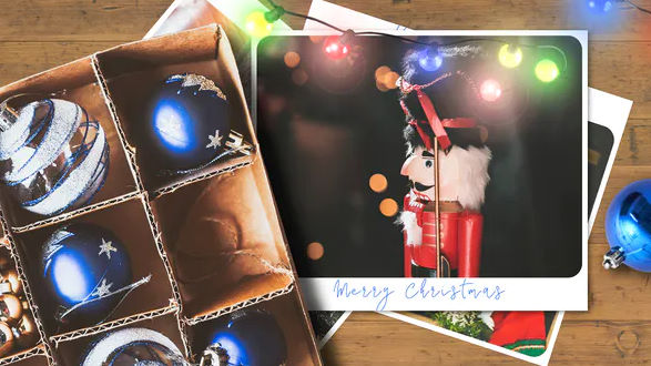 Videohive Christmas and New Year Photo Slideshow