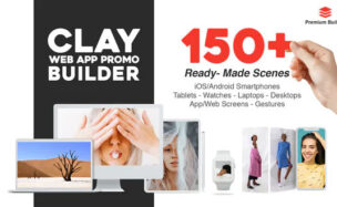 Videohive Clay Web App Promo Builder