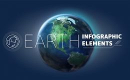 Videohive Earth Infographic Elements
