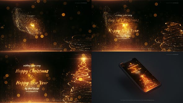 Videohive Happy Christmas and New Year