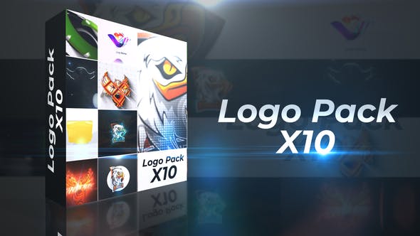 Videohive Logo Reveal Pack X10