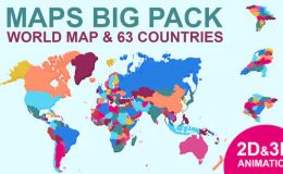 Videohive Maps Big Pack