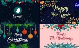 Videohive New Year Greetings Slideshow | After Effects