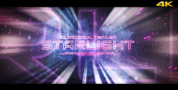 ideohive Starlight – Oldschool Trailer/Opener