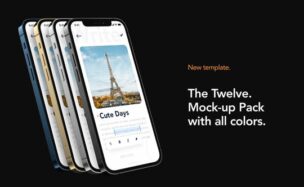 Videohive The12 – Phone Mock-up Pack