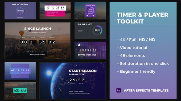 Videohive Timer & Player Toolkit