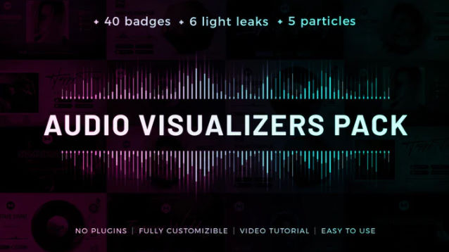 MotionArray Audio Visualizers Pack