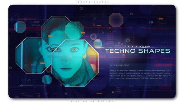 Techno Shapes Digital Slideshow – Videohive