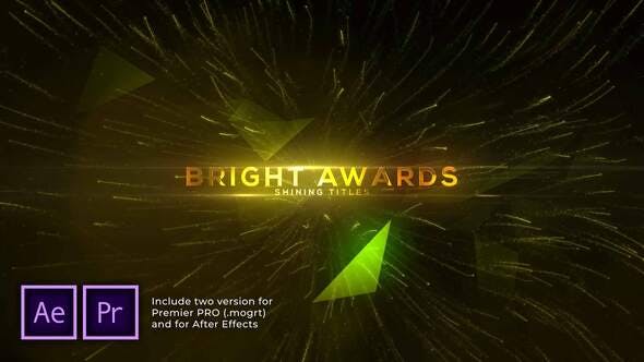 Videohive Bright and Shine Awards Titles – 29949157