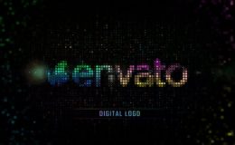 Videohive Color Digital Grid Logo