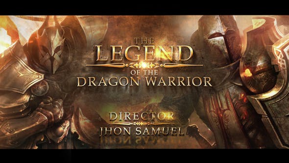 Videohive Dragon Warrior Cinematic Trailer