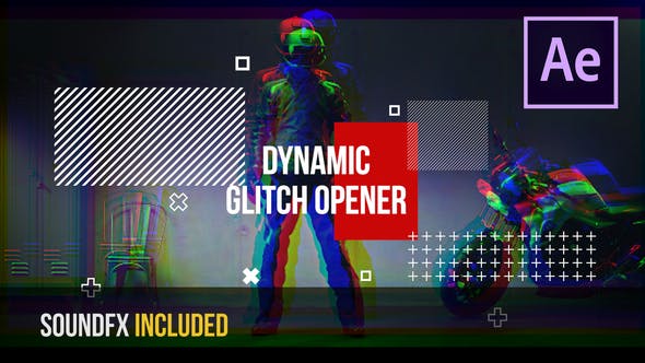 Videohive Dynamic Glitch Opener | After Effects