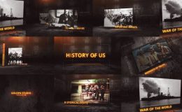 Videohive Glitches History Of Us