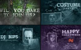 Videohive Halloween Into the Woods