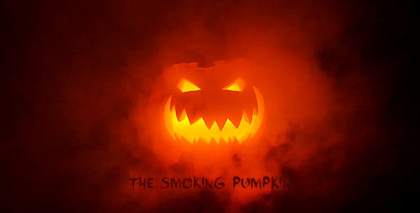 Videohive Halloween – The Smoking Pumpkin