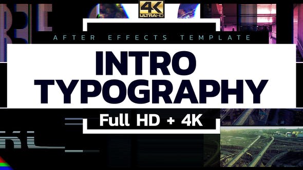 Videohive Intro Typography