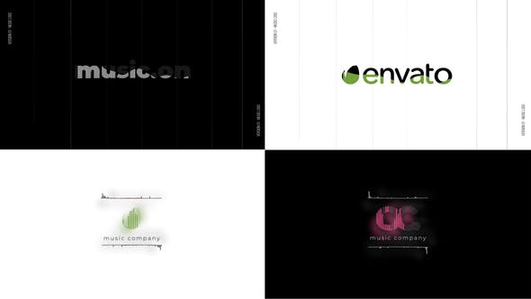 Videohive Music Logo Reveal visualizer