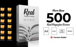 Videohive Real Magazine Builder for Element 3D