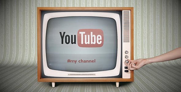 Videohive The Retro TV pack – 4in1 Logo or Video