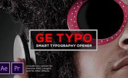 Videohive The Typo Smart Opener