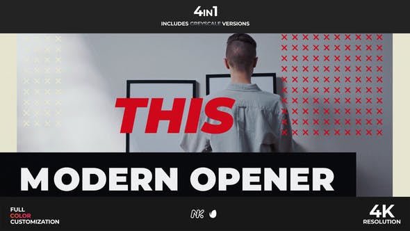 Videohive This Modern Opener