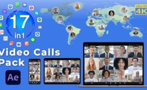 Videohive – Video Calls Pack 17 in 1