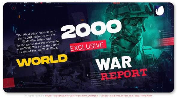 Videohive War Timeline | Report